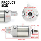 Starter Motor Assembly #31200-HM7-003 for Honda FourTrax Foreman 400 450 500 (1995–2004)