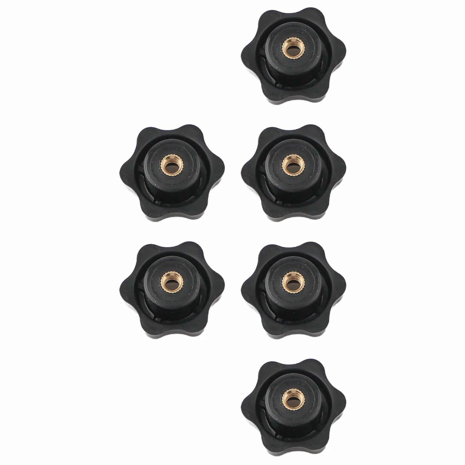 Set of 6 M6 38mm Clamping Nuts for Installation
