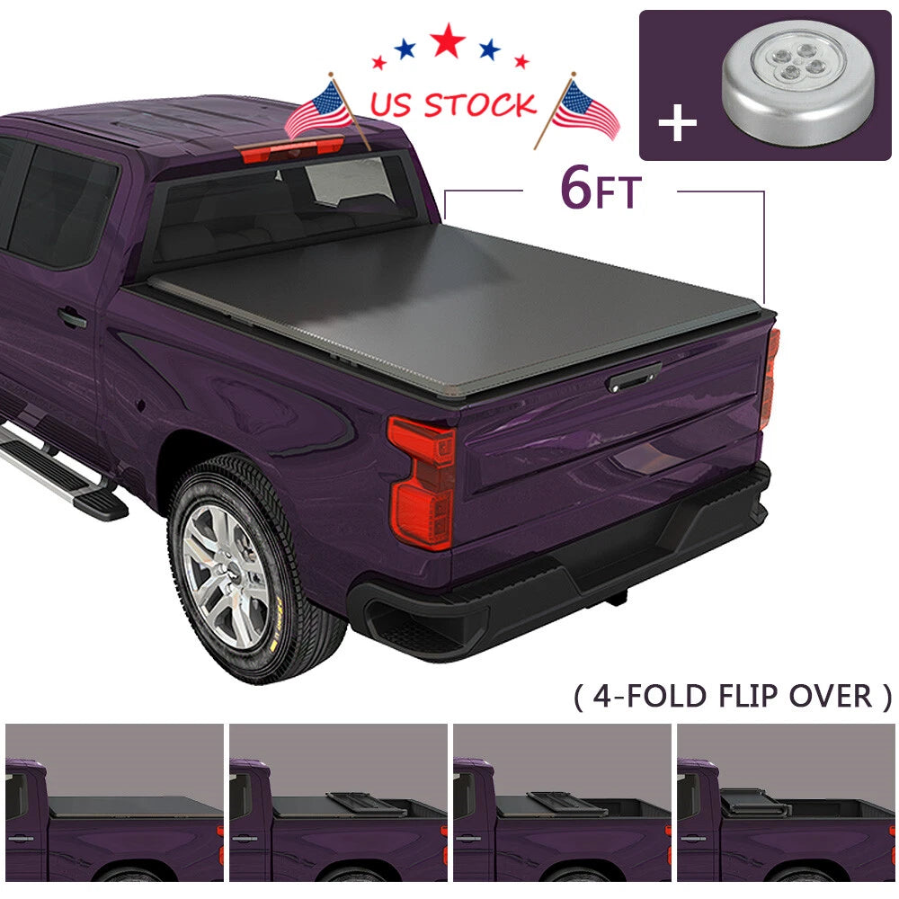 6Ft Soft Tonneau Cover for Toyota Tacoma (2005–2015)