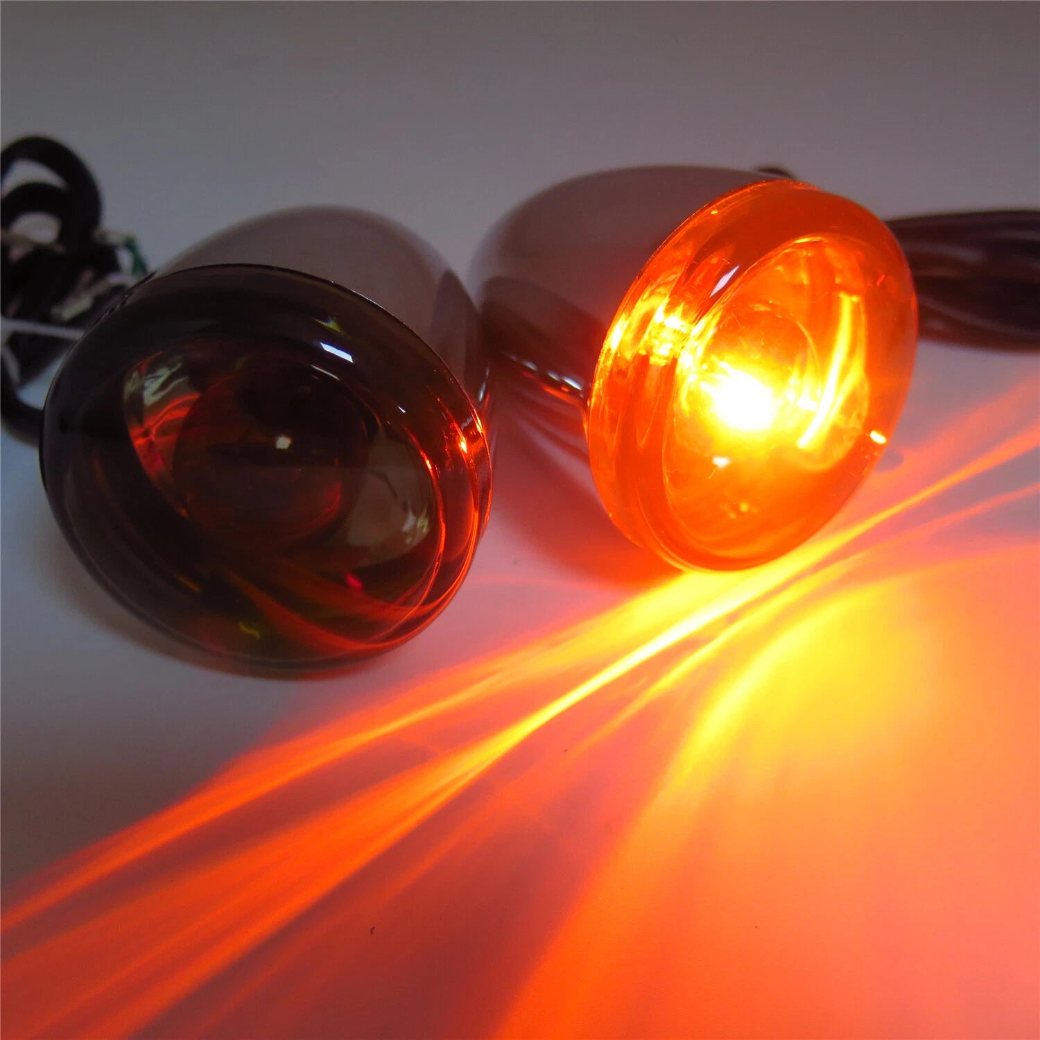 Rear Bullet LED Turn Signal Light Indicator for Harley Sportster XL 883 (1992–2016)
