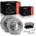 Front Disc Brake Rotors and Ceramic Pads for Chevrolet Uplander Buick (2005–2009)