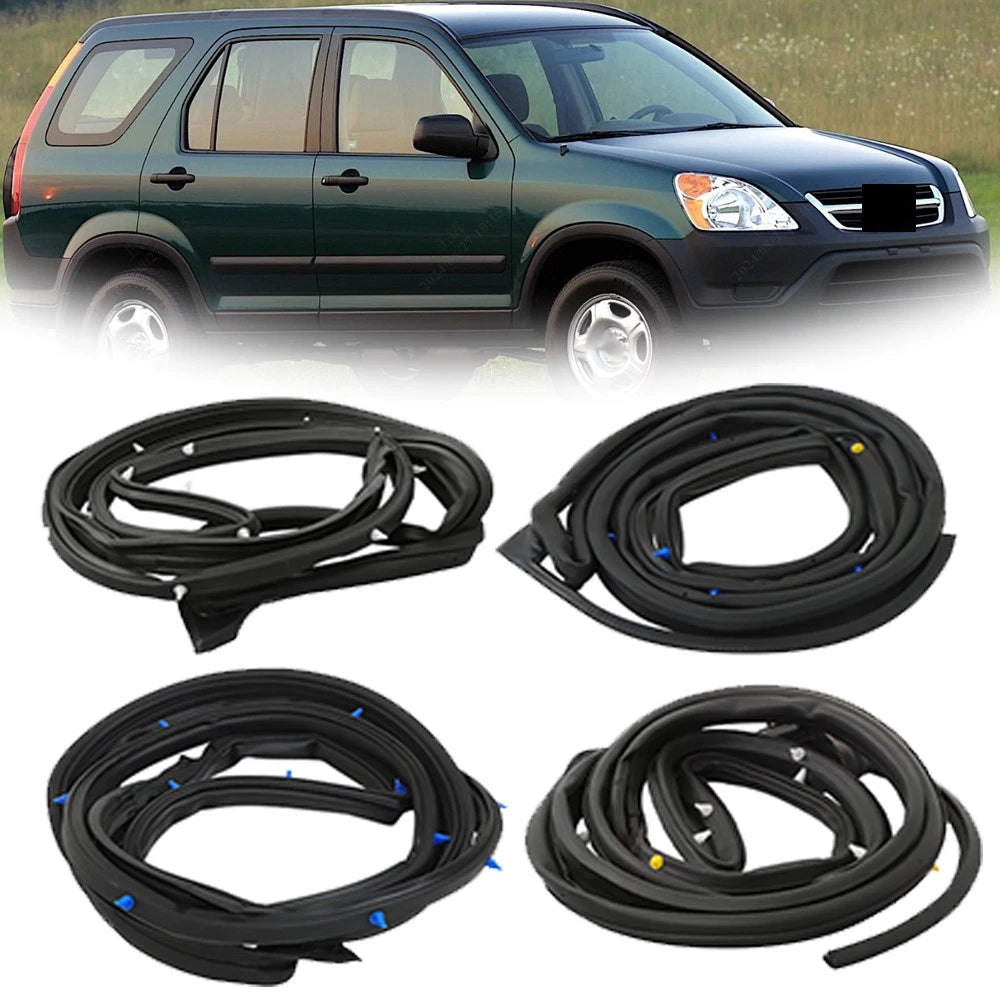 Weatherstrip Seal Gasket for Honda CR-V (2002–2006) Rubber