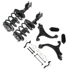 2.50 Front Struts w/Coil Spring + Control Arms for Hyundai Santa Fe (2007–2009)