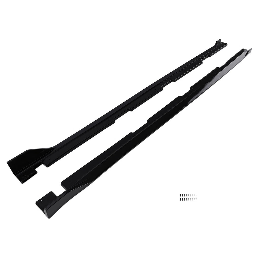 2X Side Body Panel Kit for Honda Civic Sedan Hatchback (2016–2021) Black