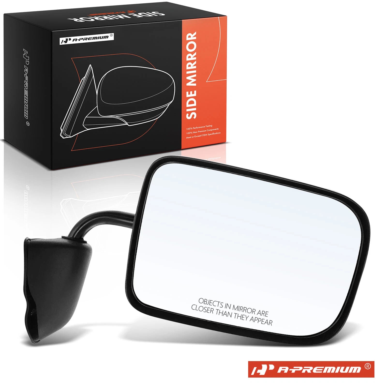 Manual Passenger Mirror for Dodge B1500 B2500 (1995–1997)