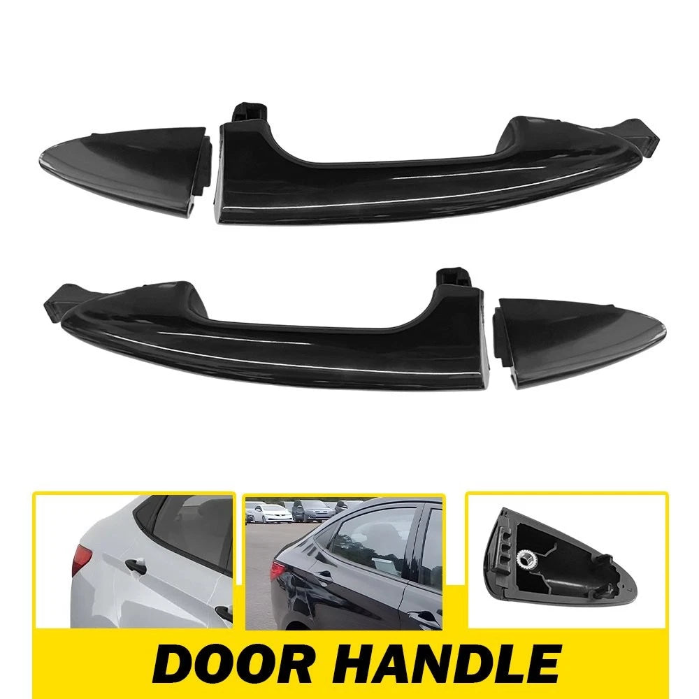 Rear Exterior Outer Door Handle Set for Hyundai Accent (2012–2017) 82651-1R0500
