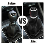 6 Speed Manual Gear Shift Knob for Subaru Impreza WRX STI (2009–2021) Suede Black