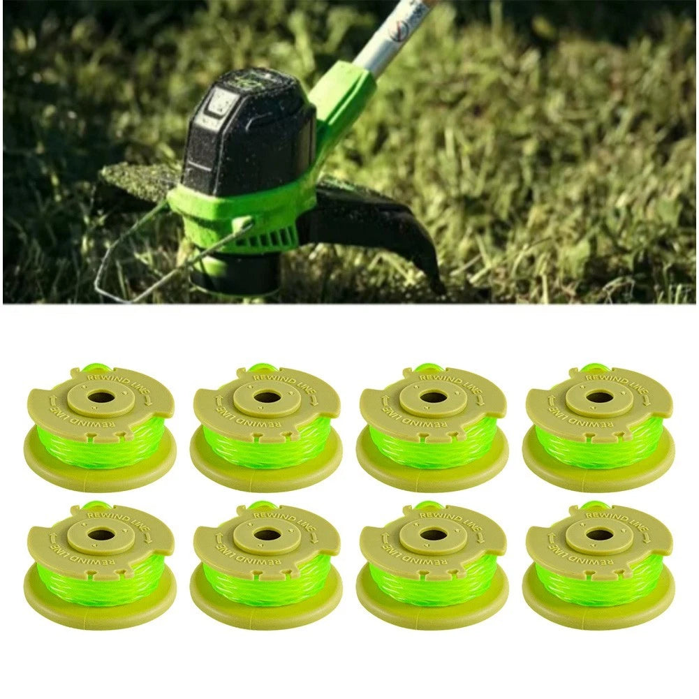 Spool for Trimmer Line AC80RL3 (10 Pack) 2X 334cm Compatible with 18V 24V 40V