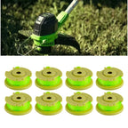Spool for Trimmer Line AC80RL3 (10 Pack) 2X 334cm Compatible with 18V 24V 40V
