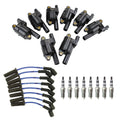 Set of 8 NGK Ignition Coil Wires & Iridium Spark Plugs for Avalanche Sierra 1500 (2007–2013)