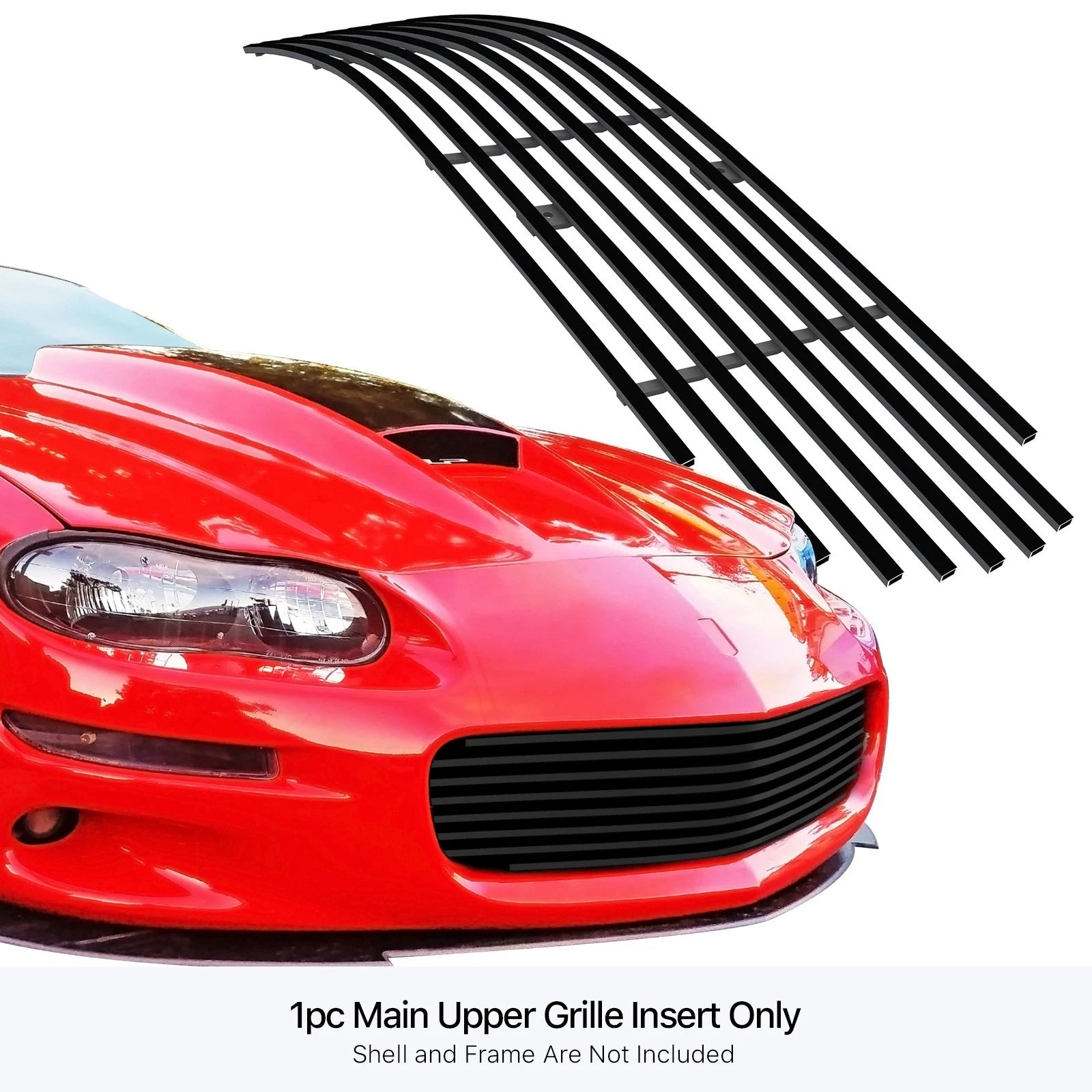 Billet Grille Insert for Chevy Camaro (1998-2003) Black