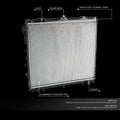 Aluminum Core Cooling Radiator DPI 2992 for Toyota Sequoia Tundra (2007–2009)