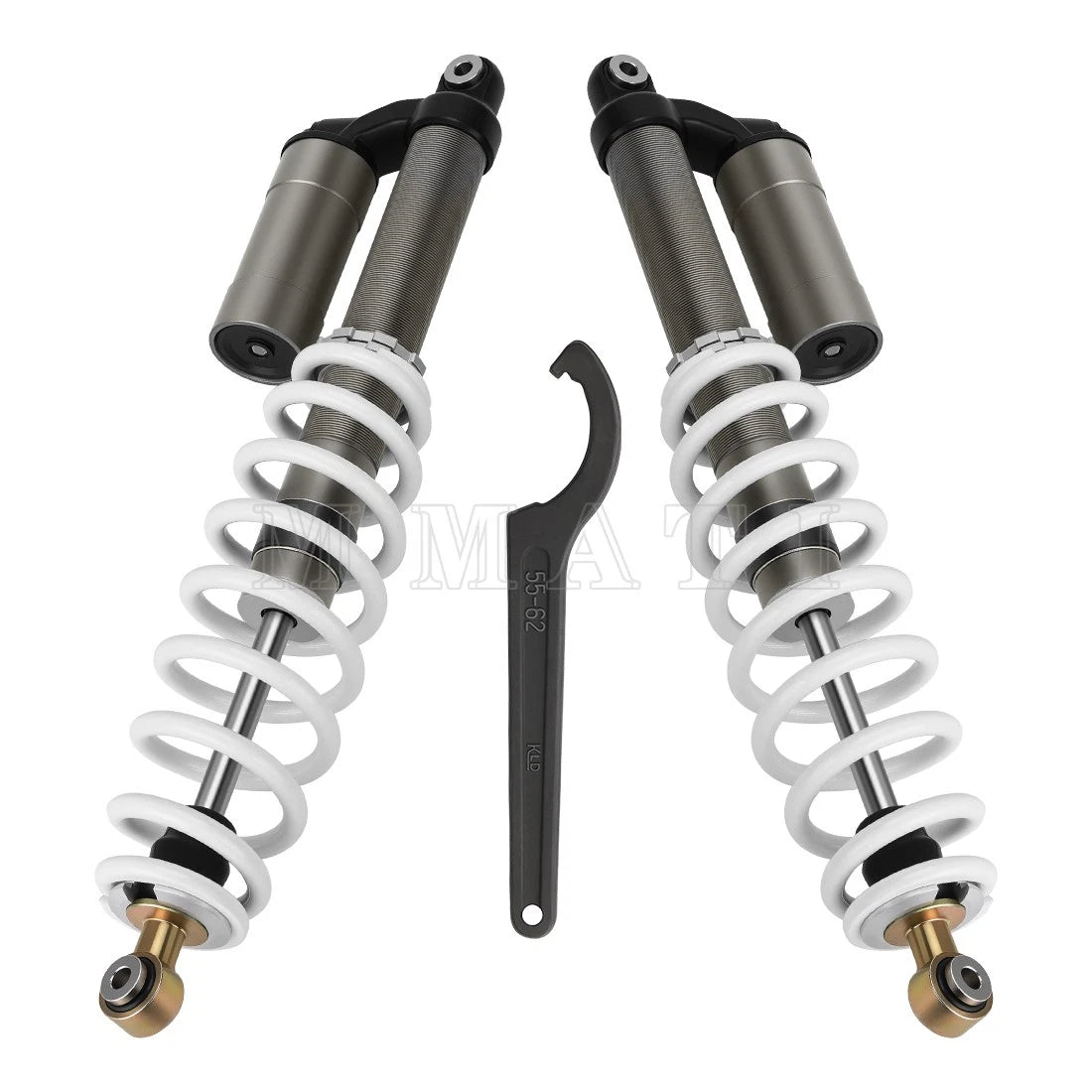 Set of 2 Rear Air Shock Absorbers for Polaris RZR S 800 EFI (2009–2012) 7043419