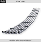 Stainless Silver Tubular Grille for Chevy Silverado 2500/3500 (2007-2010)