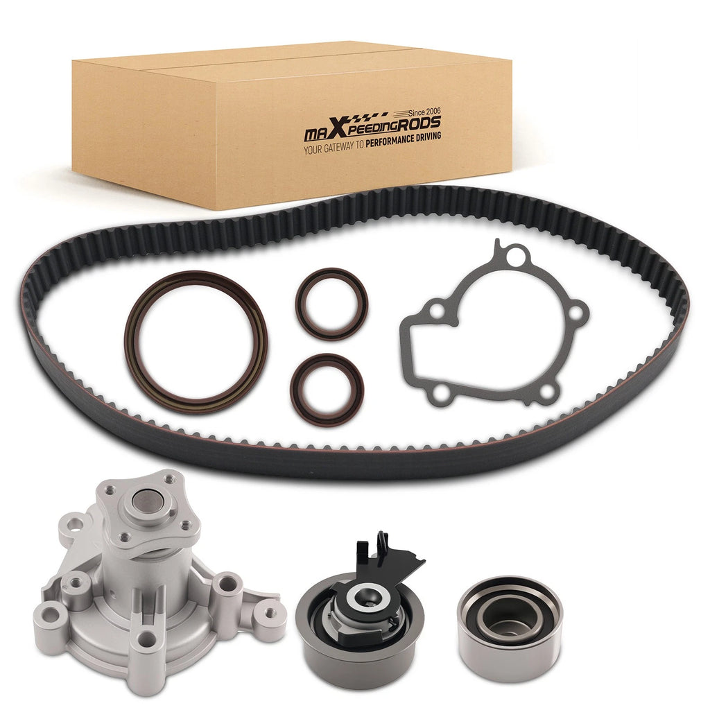 Timing Belt Water Pump Kit for Hyundai Elantra Tucson Kia Soul Spectra5 (2.0L) (2006–2012)