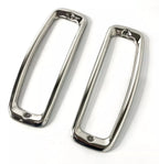 Tail Light Bezels Polished Stainless Steel Set for Ford Bronco (1964–1977)