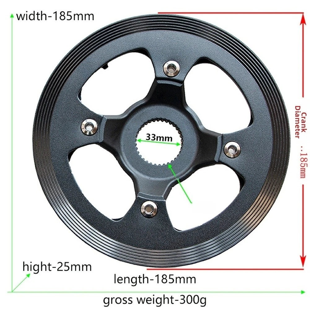 42T Chainring for BAFANG M500 M510 M620 Drive Motor (2018–2023)