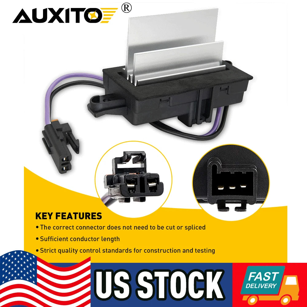 Heater Blower Motor Resistor for Chevy Silverado 1500 (2007–2013)