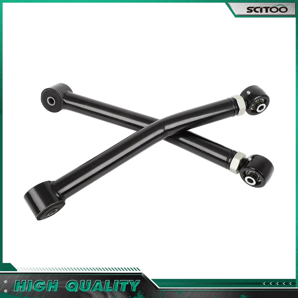 Adjustable Front Lower Control Arm for Jeep Wrangler (2007–2018) Black