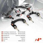 Set of 8 Front Control Arms with Ball Joints for Hyundai Sonata