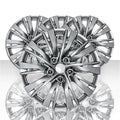 Set of 4 15" 10 Split Spoke Wheel Covers - Silver - ARFH385 Auto Reflections