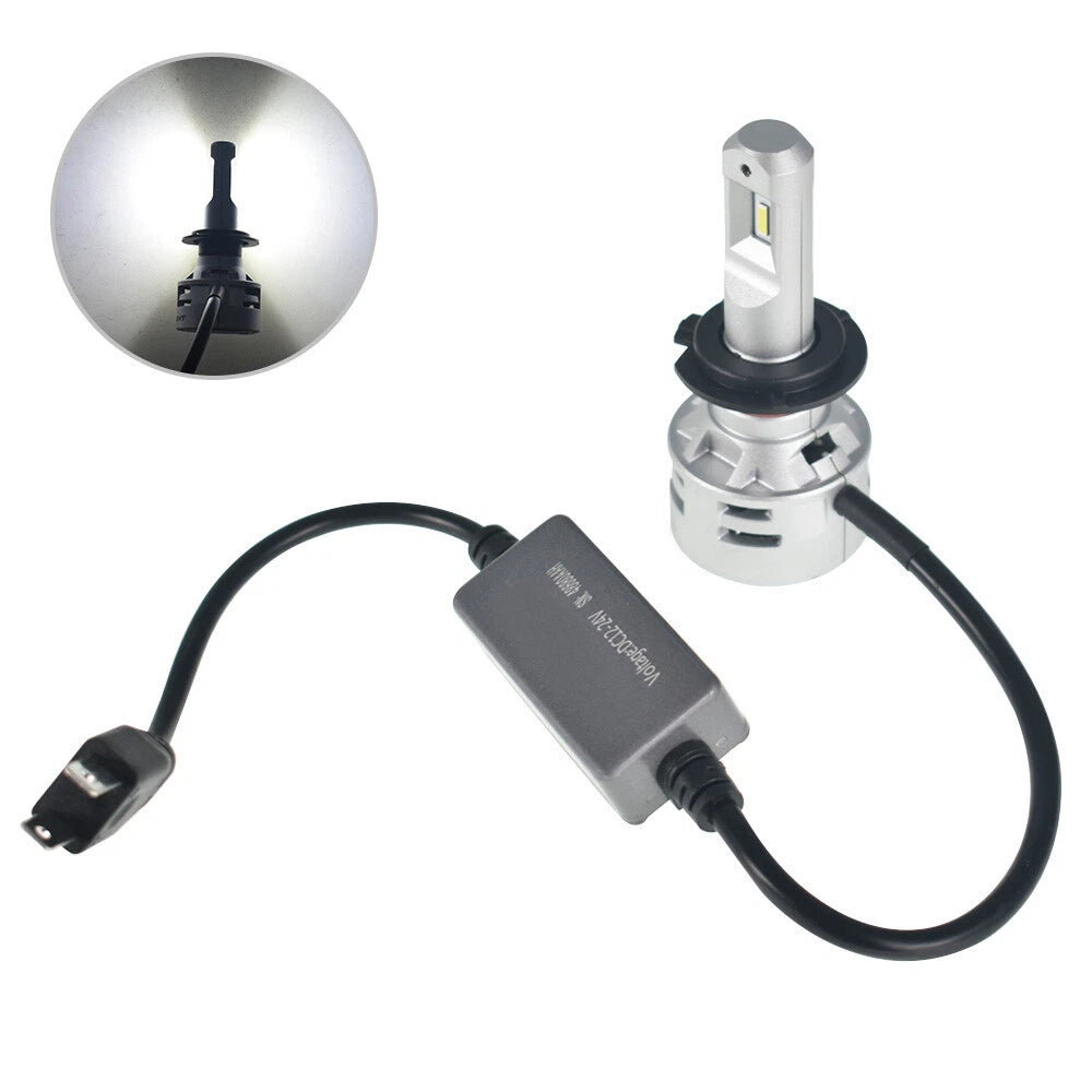 2X H7 Headlight Bulbs for   - LED, Cool White, 10000LM