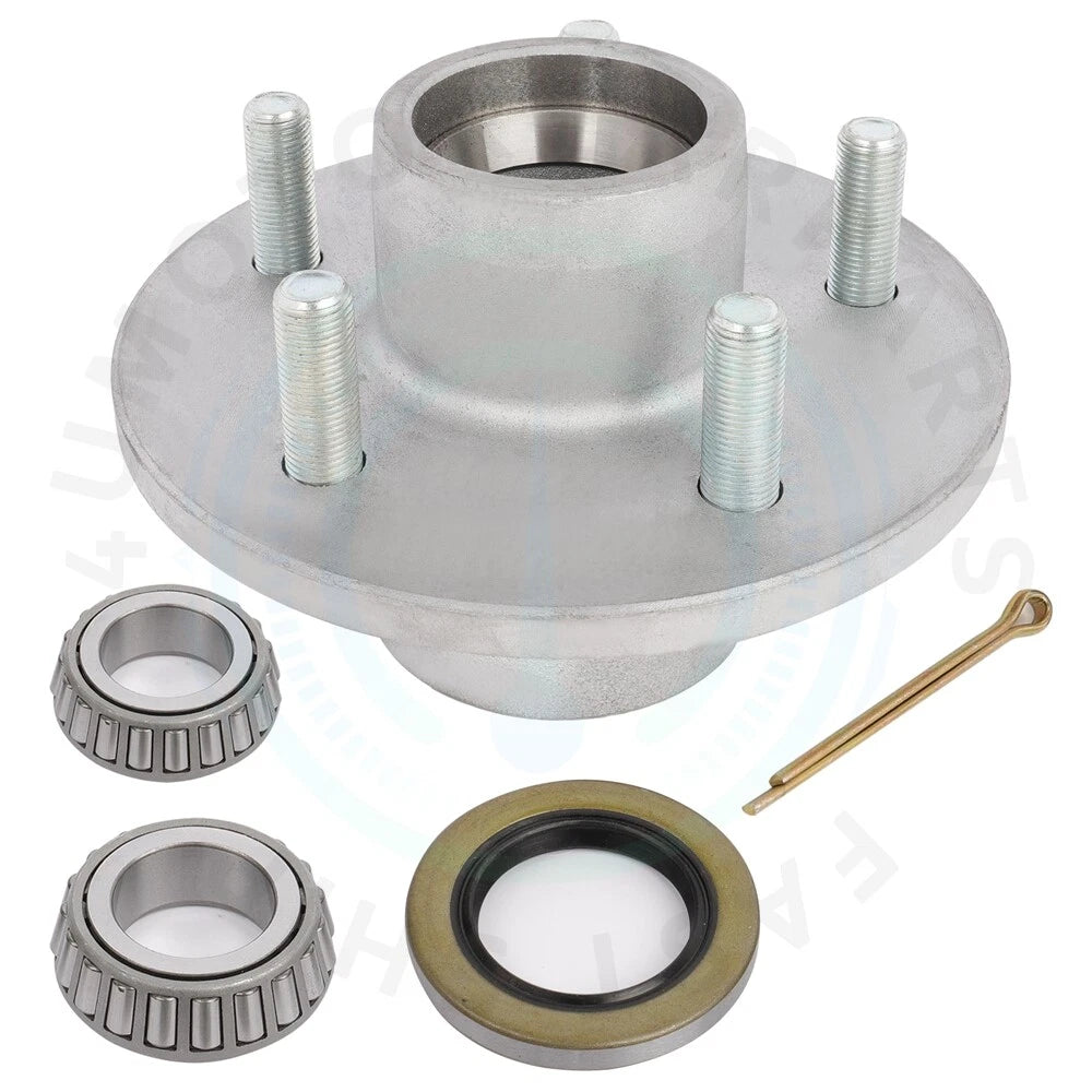 Galvanized Hub for 3500 lbs Axle (5 on 4.5")