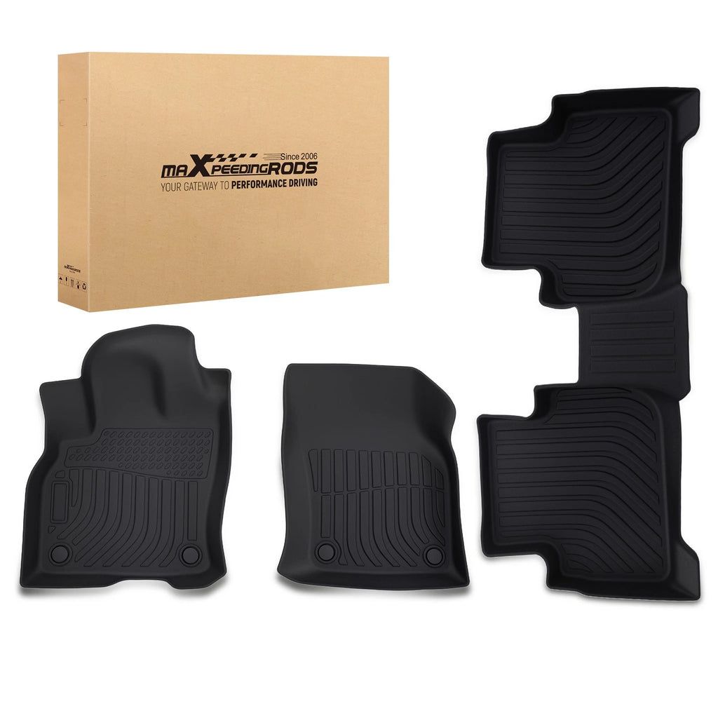Set of 4 All-Weather Carpet Floor Mats for Audi Q3 (2019–2025)