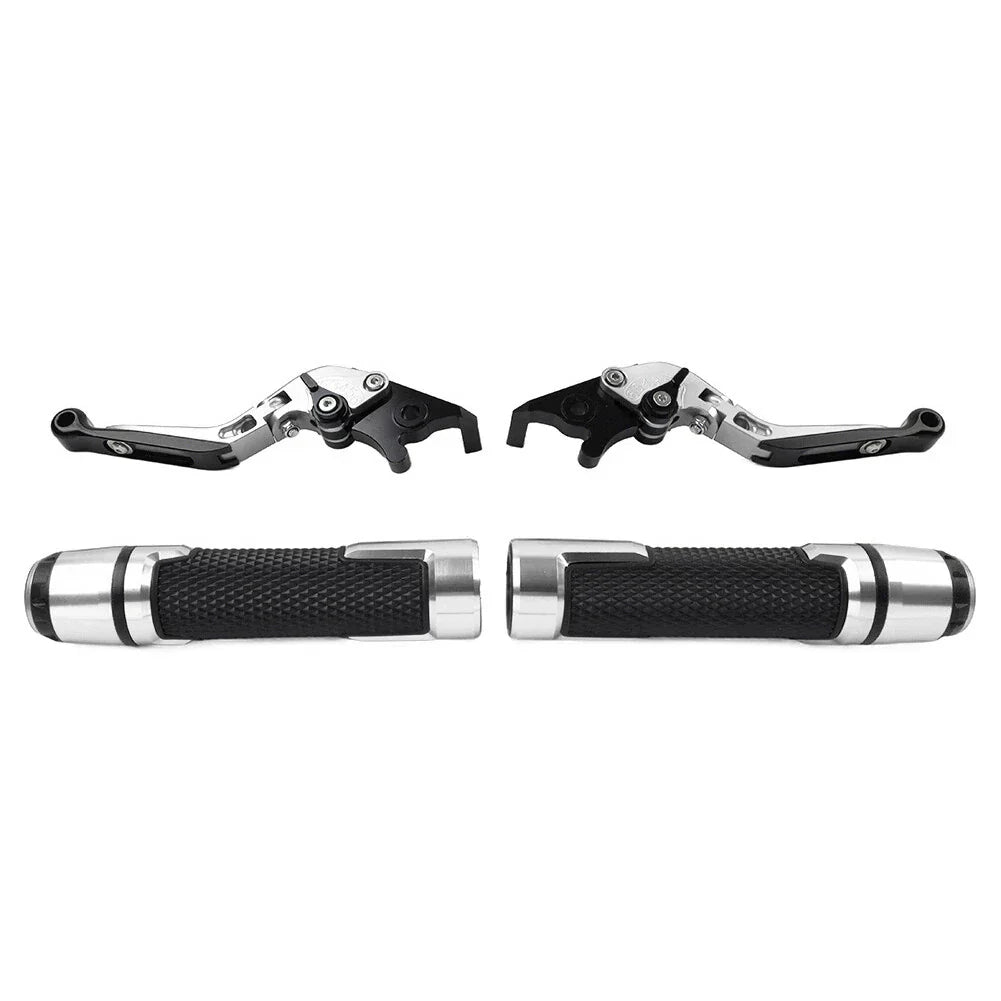 Silver Extendable Brake Clutch Lever for Honda CRF1000L CRF1100L (2016-2023)