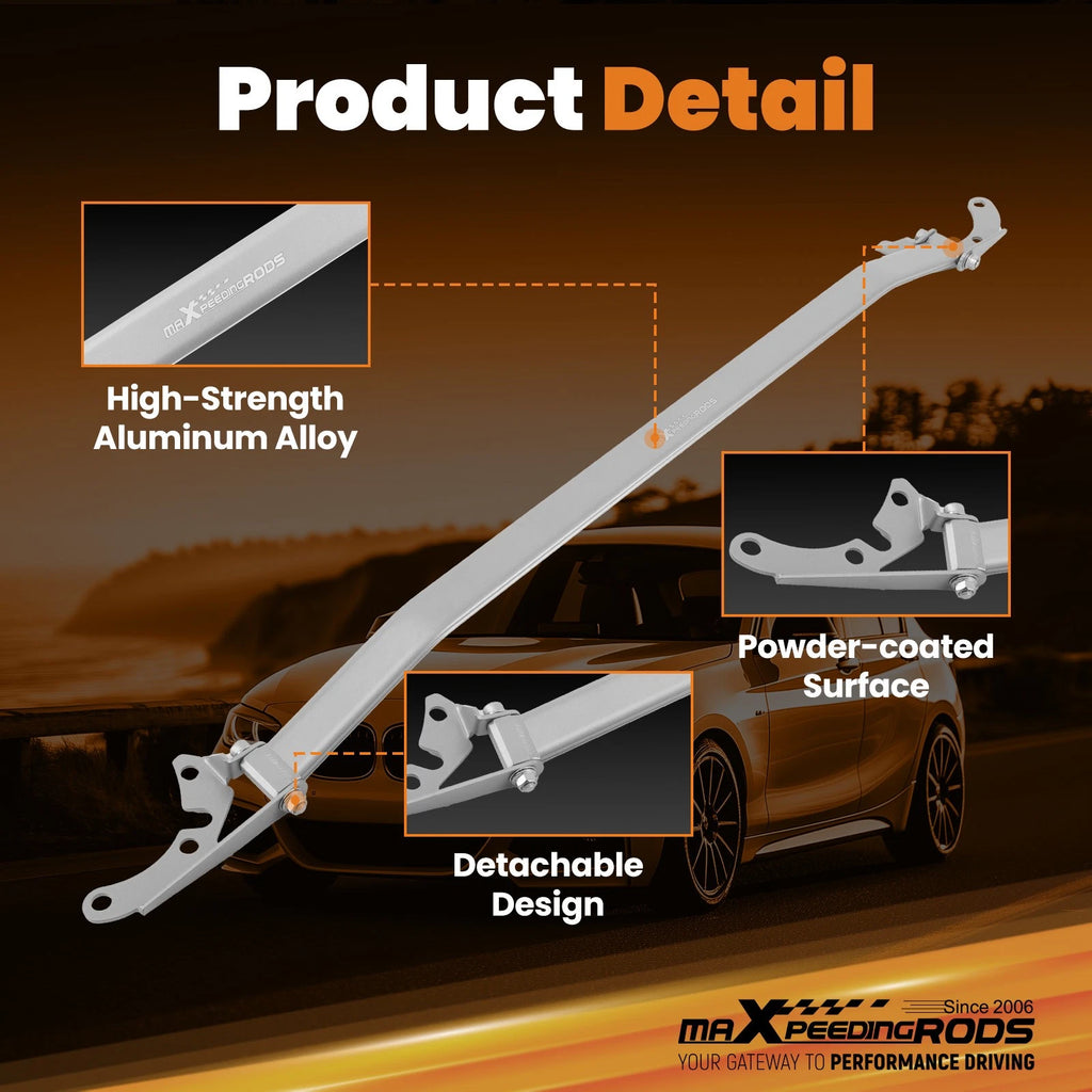 Aluminum Front Strut Tower Brace for BMW 3 Series (2012-2018)