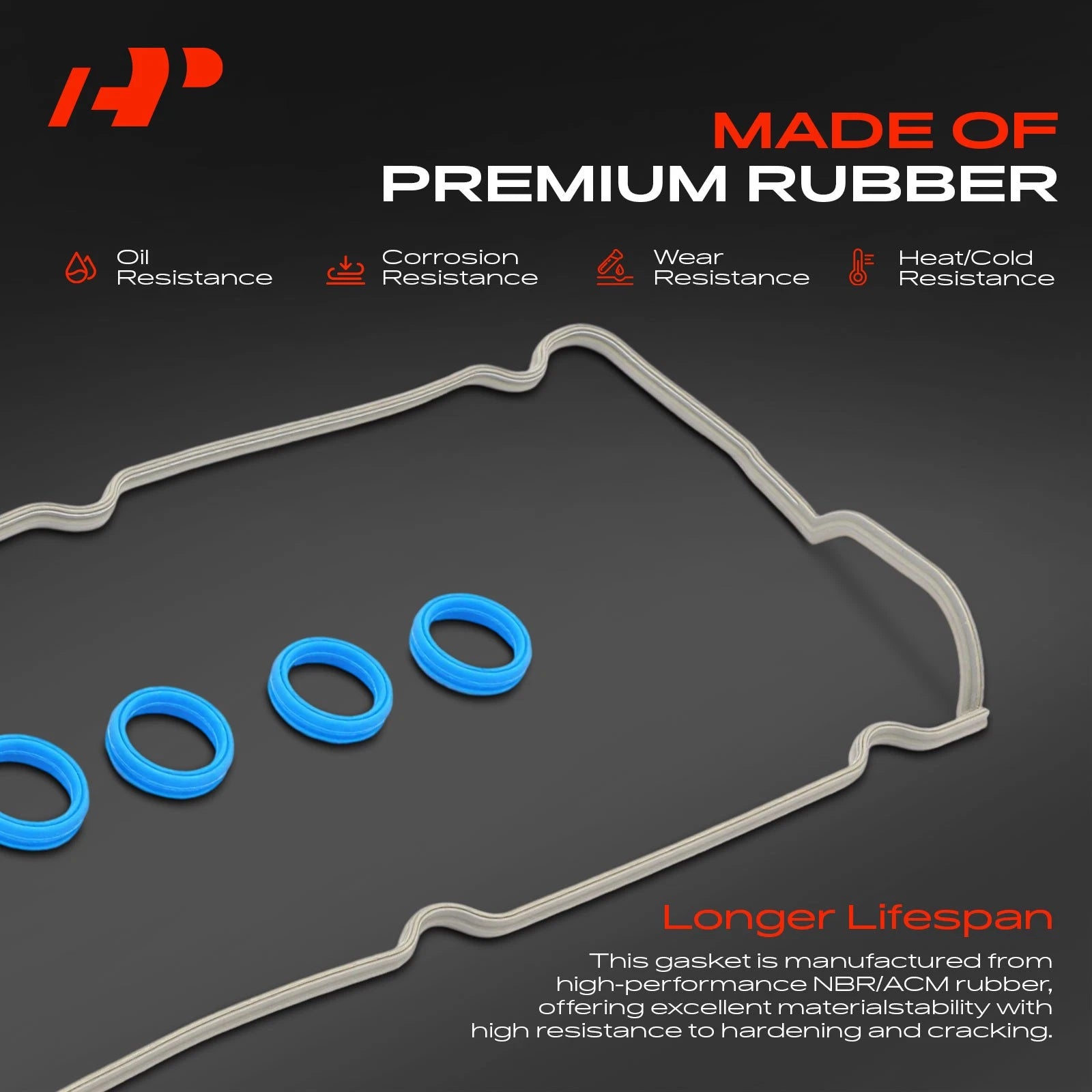 Engine Valve Cover Gasket Set for Dodge Grand Caravan (2008-2020)