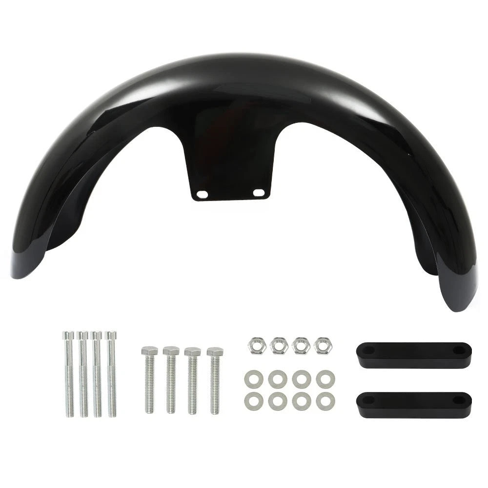 19" Wheel Wrap Front Fender for Harley Touring Electra Glide Street Glide (2014–2023)