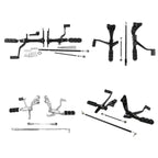 Forward Controls Pegs Levers Linkages for Harley Sportster XL 883 XL1200 (2004–2023)