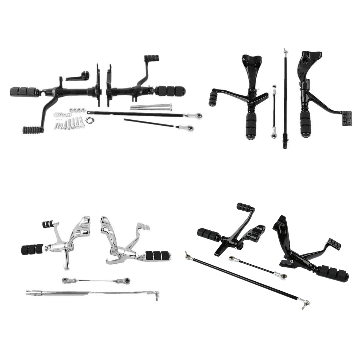 Forward Controls Pegs Levers Linkages for Harley Sportster XL 883 XL1200 (2004–2023)