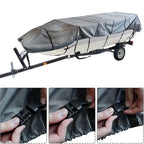 Boat Cover for Jon Boat 12ft-18ft (Waterproof, Heavy Duty)