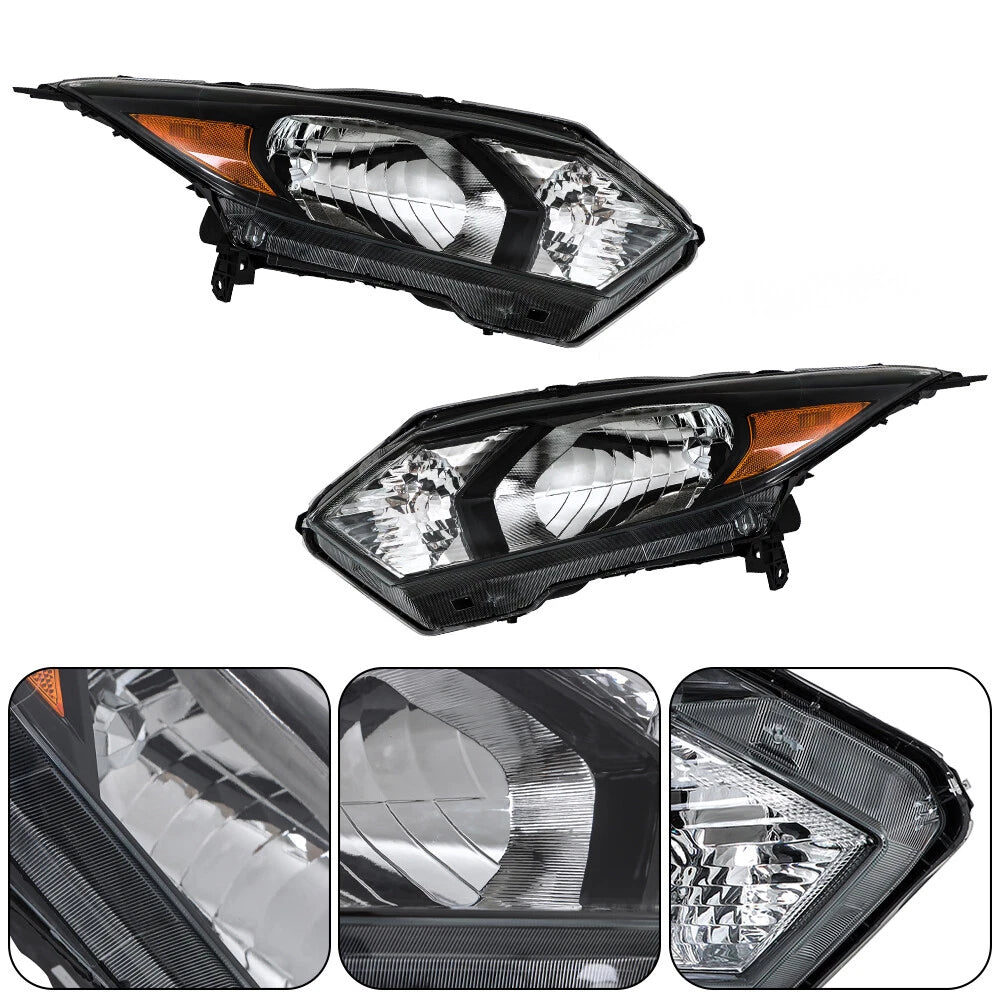 Headlight Assembly Set for Honda HR-V (2016–2018) Left + Right