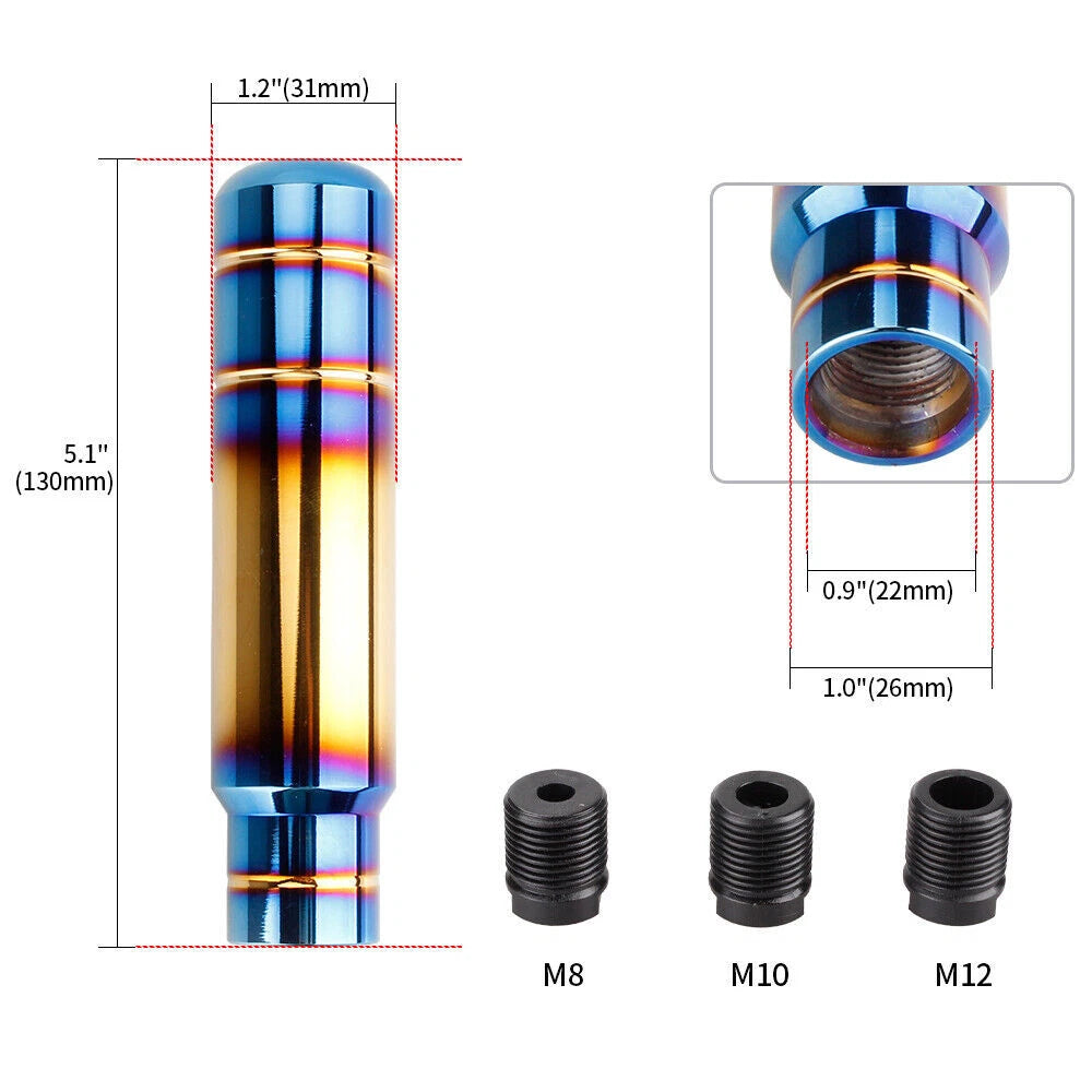 Aluminum Manual Car Shifter Lever Gear Stick Shift Knob