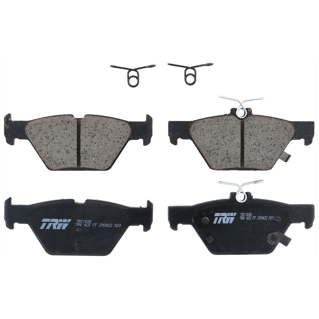 Set of 4 Brake Disc and Pad Kits for Subaru