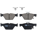 Set of 4 Brake Disc and Pad Kits for Subaru