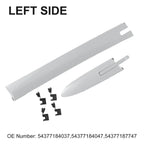 Left Roof Top Hinge Cover with Clips for Convertible