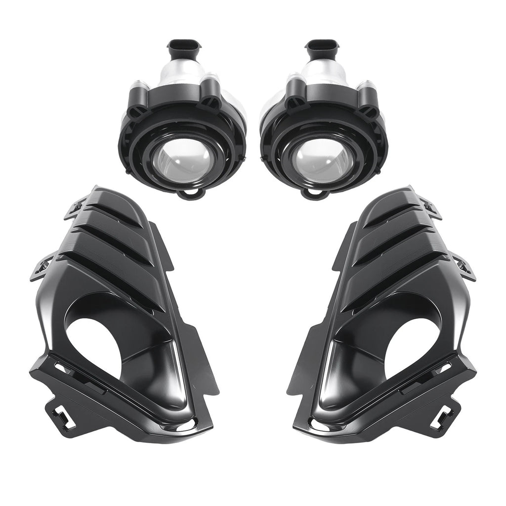 Fog Lamp Assembly Pair for GMC Terrain (2018–2021) 10335108 w/ Bulbs