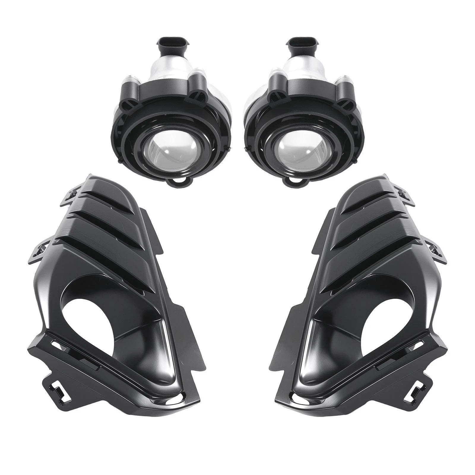 Fog Lamp Assembly Pair for GMC Terrain (2018–2021) 10335108 w/ Bulbs