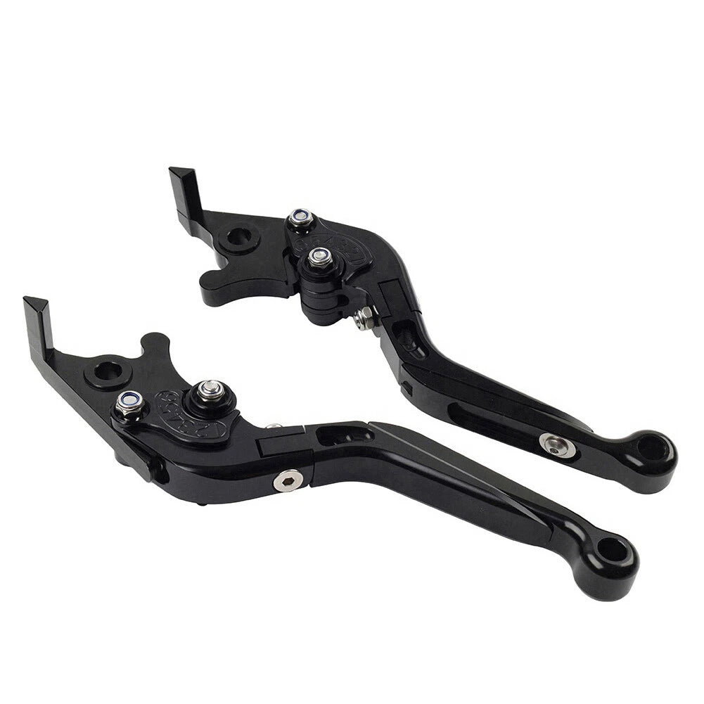 Extendable Brake Clutch Levers for Honda CB599 CB600 CB919 (1998–2006) Black