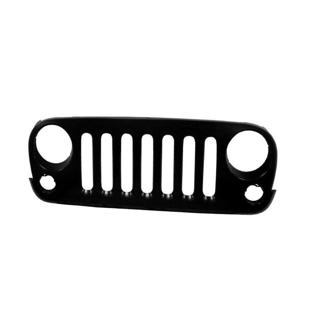Replacement Black Polypropylene Grille for Dodge Ram 1500 (2019–2024)