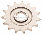 15 Tooth Steel Front Sprocket for Honda CR125 CRF250R CRF250X (2000–2023)