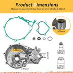 Left Crank Case Stator Cover & Gaskets for Honda XR 650L (1993–2024)