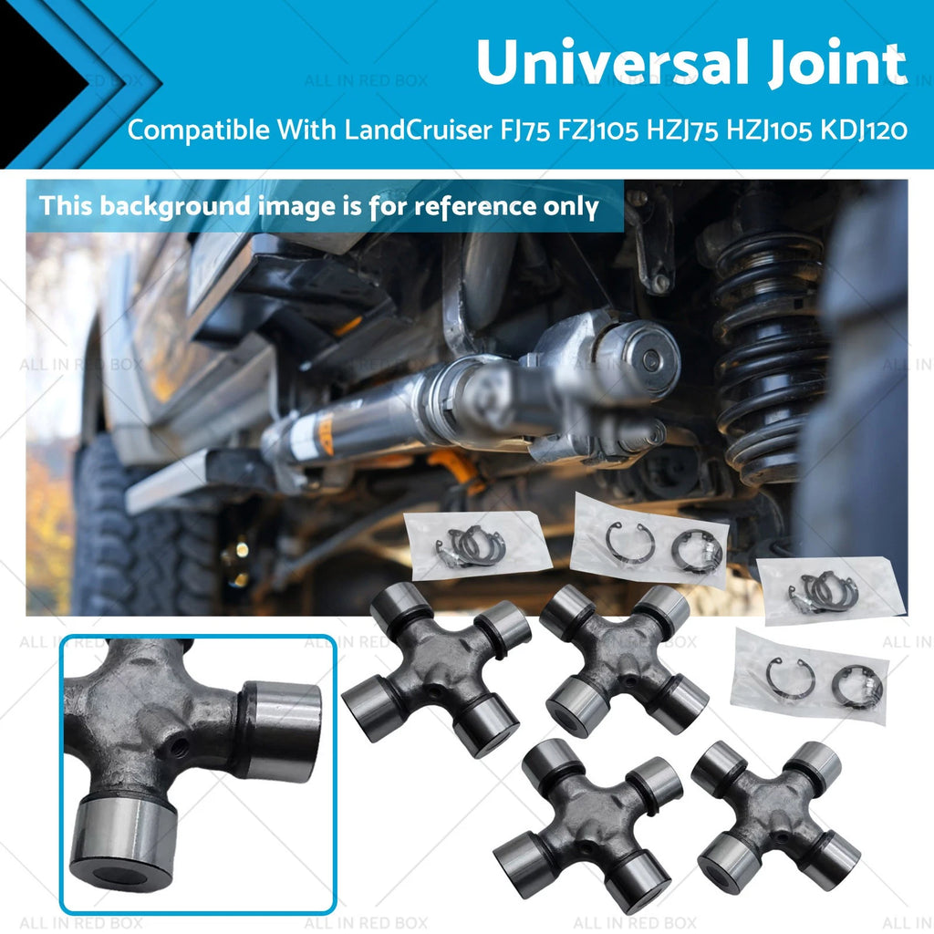 4X Universal Joints for LandCruiser FJ75 FZJ75 HZJ75 HZJ105 VDJ78