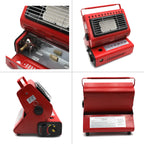 Portable Dual Purpose Gas Heater for Outdoor Camping Tent