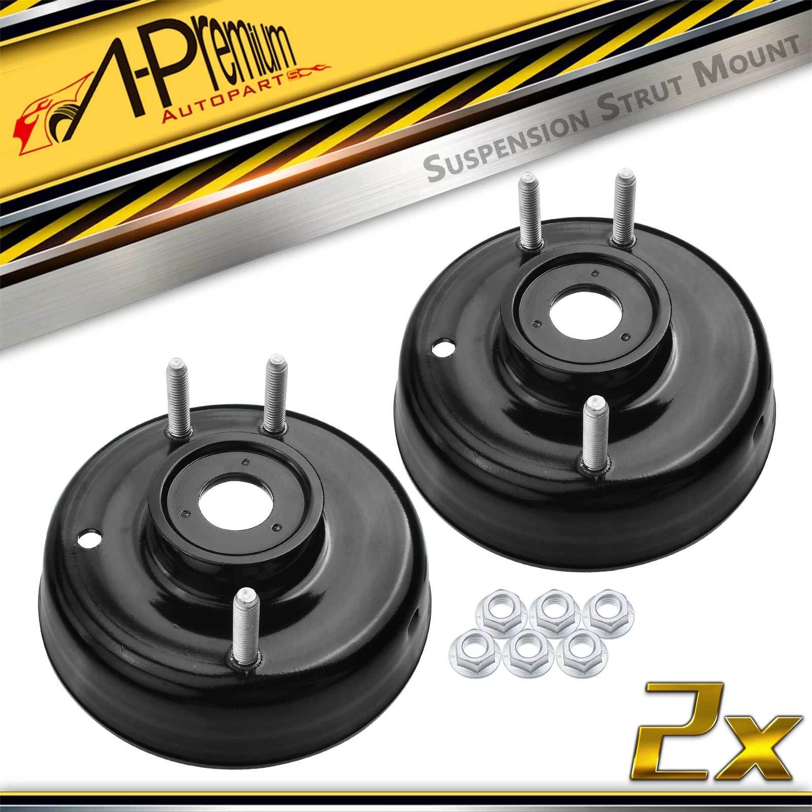 2X Front Upper Suspension Strut Mount for Ford Explorer Lincoln Aviator (2002–2005)