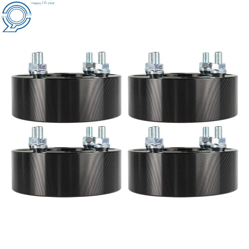 Set of 4 Wheel Spacers 2" for Suzuki 250 (2002–2009) Black